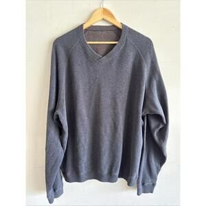 Cremieux Men's Knit Long Sleeve Sweater Dark‎ Grey Size XL/2xl